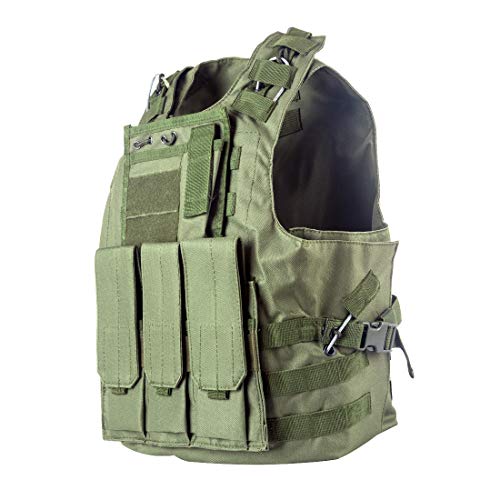 Gilet airsoft réglable en nylon 600D pour éviter l'inconfort des impacts