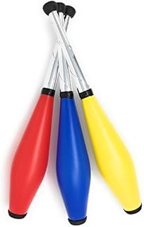 ジャグリングクラブ【トレーナー】3本セット (赤・青・黄) JUGGLE 4 FUN