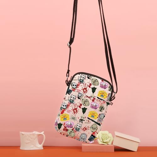 TSOTMO Horror Movie Lover Gift Halloween Camp Crystal Lake Crossbody Bag Movie Fan Gift for Mother Best Friends4