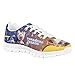 HUGS IDEA Gatti Stampato Donna Carino Casual Running Sneakers Tennis Scarpe, (Yorkshire Terrier Bianco), 46 EU