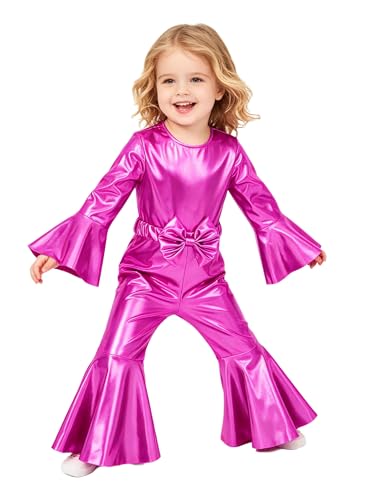 Jupette salopette bébé de danse combinaison scintillante disco
