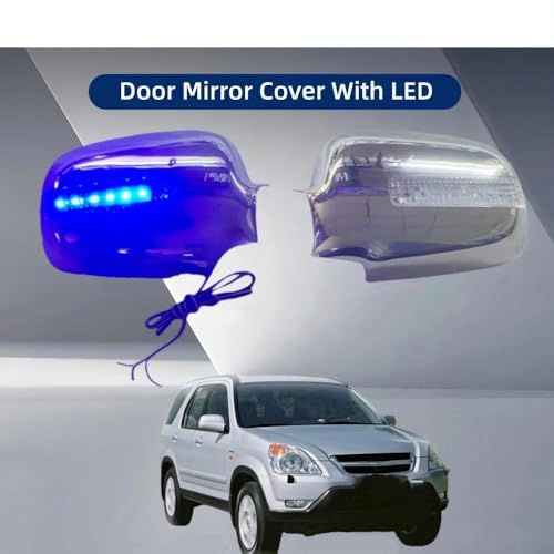 Coque rétroviseur chromée LED pour voyager en sécurité en CR-V - 2