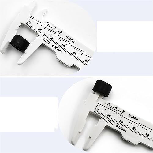 Calibrador digital tipo Vernier con escala dual miniatura 3