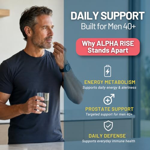 Alpha Rise Men's Multivitamin 40 Plus