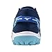 Mizuno Field Hockey Shoes, Wave Links 2 Club Activities, Wide, Lightweight, Land Activities, Lacrosse, Tennis, Carpet, Artificial Grass, blue/white/navy, 27.5 cm 3E
