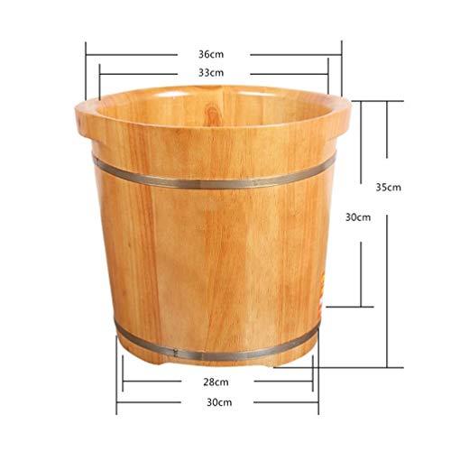 Spa de pies de madera BABYCE para masajes y pedicura miniatura 6