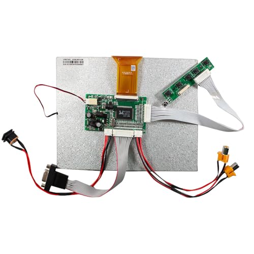 Image of 8 inch EJ080NA-05A 800X600 TTL LCD Screen | and VGA 2AV Controller Board 50pins