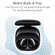 Redmi Buds 6 Play - In-Ear Kopfhörer, 36h Akkulaufzeit, 10mm Dynamik-Treiber mit 4 EQ-Einstellungen, AI-Geräuschunterdrückung für Anrufe, Bluetooth 5.4, Schnellladen für 3h Musik in 10 Minuten,White
