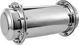 Kodeqian Time Capsule Anti-Korrosion Wasserdicht 304 Edelstahl Kapselbehälter Langlebig für Enkelin Zukunft Abschluss Geschenke (26,7 cm)
