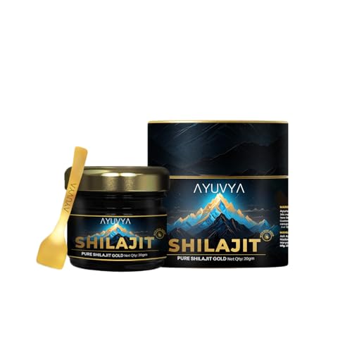 Image of Ayuvya Shilajit Helps in Boosting Stamina & Vitality I With 70% Fulvic Acid I For Men & Women 20gm, As Seen on Shark Tank