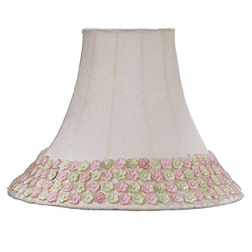 Jubilee Collection 3292 Flower Border Shade, Medium, Pink/Green