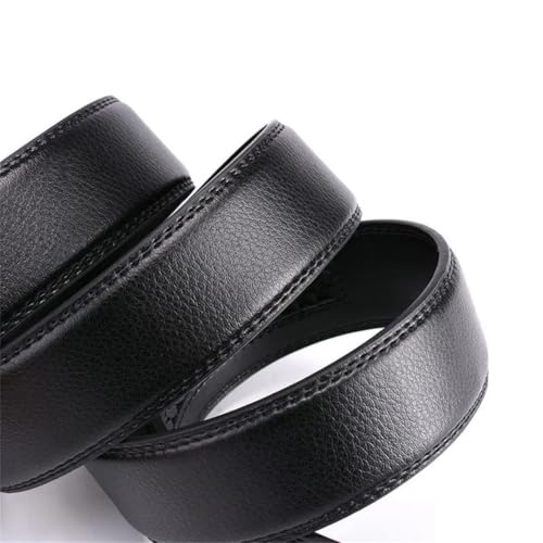 Men's Four Seasons Automatic Genuine Leather Belt 3.5Cm Adjustable Business Belt4