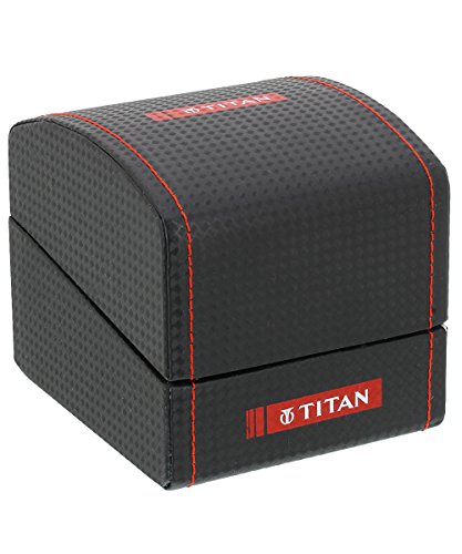 Titan Synthetic Octane Unisex Analog Watch - 9308Bm01, Black - Image 4