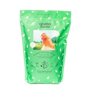 Grubblies – Black Soldier Fly Larvae for Chickens – Chicken Treats Grown in The US and Canada – for Strong Eggshells and Healthy Feathers – Grubblies Hometown Harvest 1LB