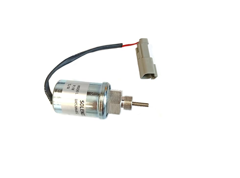 Solenoide U85206452 PERKINS 402-05 soluciona fallos de parada 12V 1
