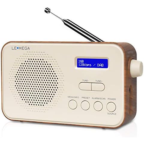 LEMEGA PR2 Portable DAB Radio with Alarm Cover