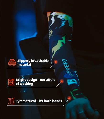 Gaming Arm Sleeve PC Sport compression esports gamer sleeve4