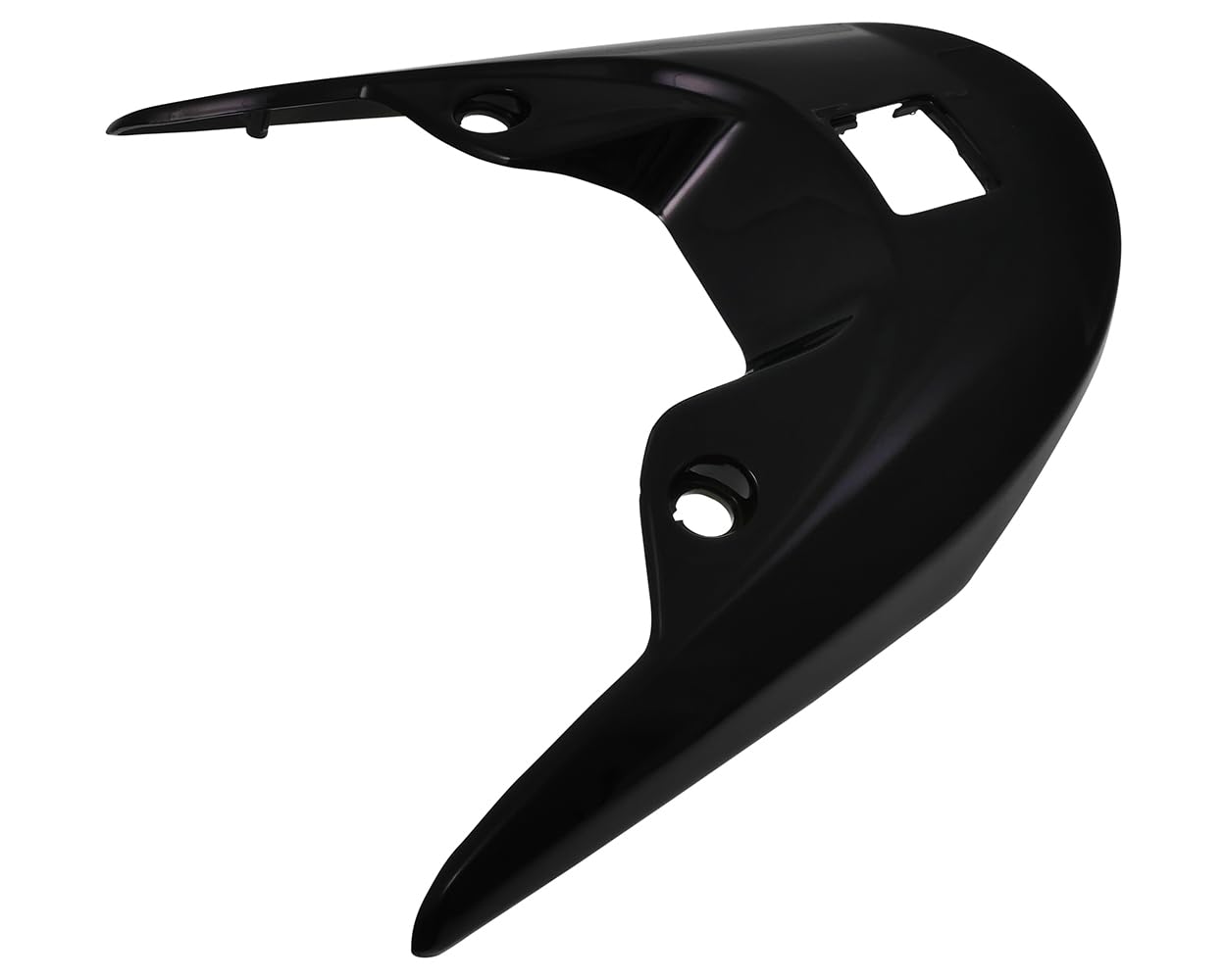 2EXTREME Heckspoiler schwarz für Flex-Tech Speedy, Sprint, JINAN QINGQI QM50QT-6(A), REX RS
