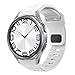 Produktbild Robustes Armband für Samsung Galaxy Watch 6/5/4 Armband 44mm 40mm/Watch 6 Classic 47mm 43mm/Watch 5 45mm/Watch 4 Classic 46mm 42mm,Sport Silikon Kein Zwischenraum Band für Samsung Watch 6 5 4