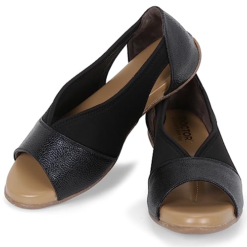 Image of DOCTOR EXTRA SOFT Women's Sandals Ortho Care Orthopaedic Diabetic Daily Use DR Sole Footwear Casual Stylish Chappals Slippers for Ladies & Girl's 2122