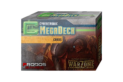 Prodos Games Warzone Resurrection - Cybertronic MegaDeck Faction Cards