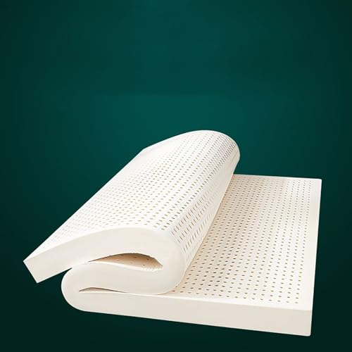 Cama de látex Natural Cama Doble, Topper de colchón de sensación de Firme,5cm,120x190cm