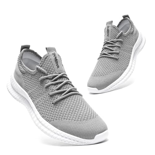 Image of Running Shoes for Women Slip On Tennis Walking Sneakers Sport Fashion Casual Workout Gym Athletic Hiking Nurse Non Slip Lightweight Breathable Trainers