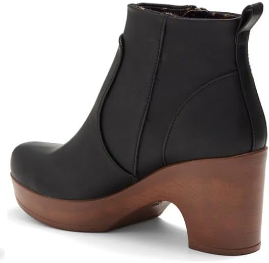 BOC BY BØRN Women's Blakelyn Platform Bootie, (Black) (9)