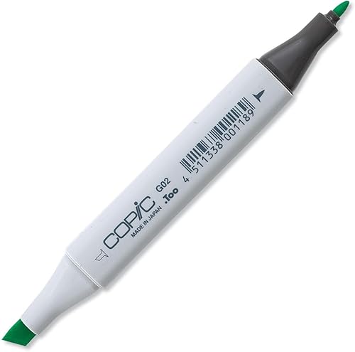 Miniatura 30 de Copic Marcador de alcohol clásico, de doble punta, C8-Copic, gris frío Gris frío 8,Verde marino,Agua menta,Azul bebé,Cereza,Chartreuse,Gris frío