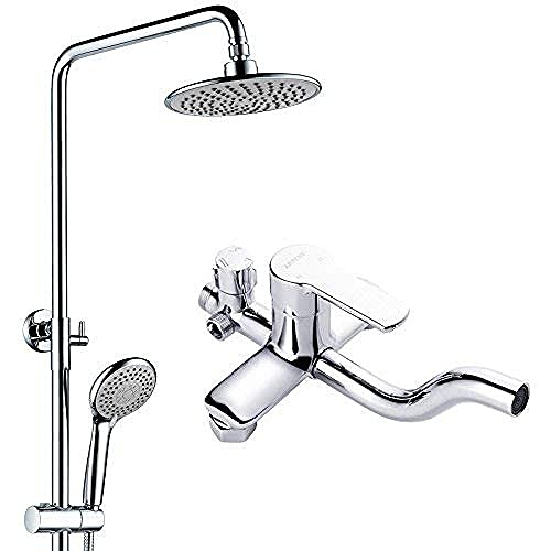 Ensemble de douche anti-calcaire moderne pour résoudre les problèmes de pression d'eau