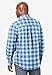 KingSize Men's Big & Tall Long Sleeve Wrinkle Free Sport Shirt - 7XL, Atlantic Plaid