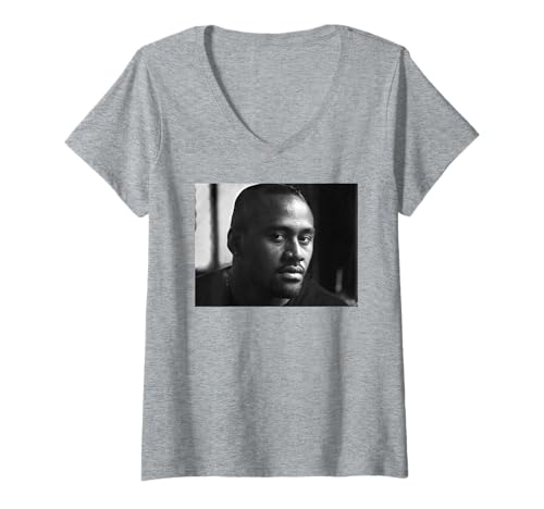 Mujer Jonah Lomu Campeón de Rugby de Nueva Zelanda All Blacks 1999 Camiseta Cuello V