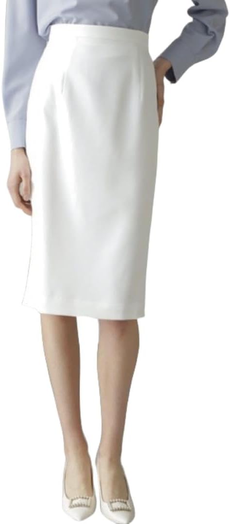 PINKY&DIANNE タイトスカート 白 膝丈 PINKY&DIANNE タイトスカート 白 膝丈 M 白 タイトスカート 膝丈