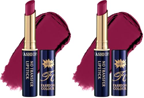 Image of Fashion Colour Lip Super Stay | Non Transferable Lipstick Waterproof | Lipsticks For Women Waterproof | 12-Hour Stay | Matte Finish | Long-Lasting | Highly Pigmented | Bold Colours Shade-14 (Baby Lavender)