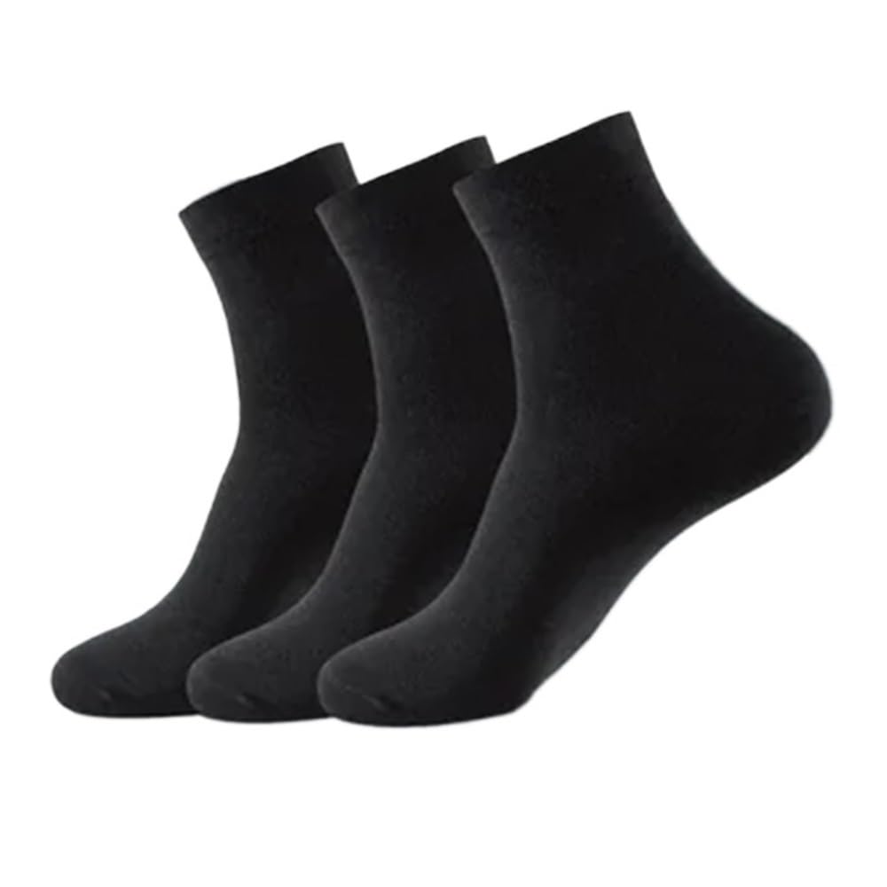 Chaussettes pur coton homme coupe basse lot de 10 paires été cheville souples