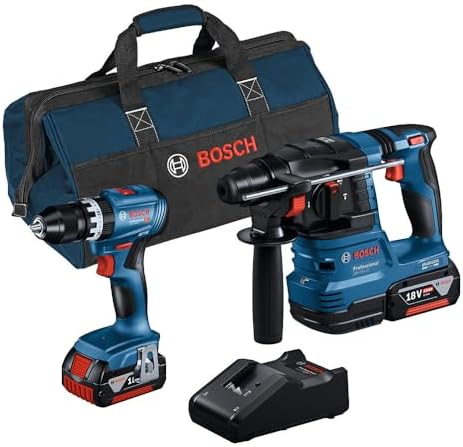 Bosch Professional 18V System combi-kit : Perceuse-visseuse à per...