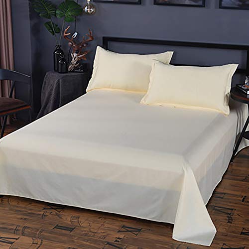 Drape de lit douillet en coton beige pour des nuits d'hiver cocooning