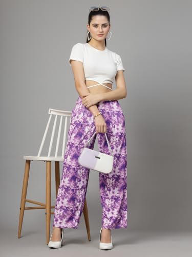 Image of UZARUS Women's Relax Fit Trouser 2 Pockets Baggy Pants