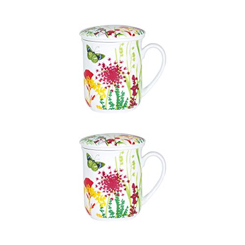 Table Passion - Coffret de 2 tisanières tutti fiori