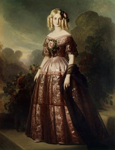 Toile Marie Caroline Auguste de Bourbon habiller un grand mur vide de chambre
