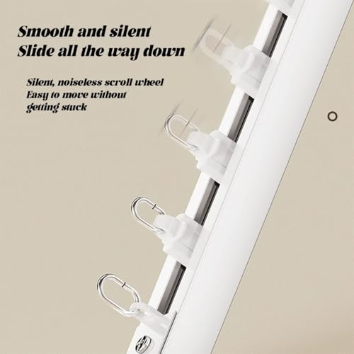 Tringle à rideau facile à installer pour douches et placards de dressing - 3