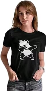 Women's Stylish 100% Cotton Round Neck T-Shirts – Regular Fit, Short Sleeve, Printed, Combo Pack of 2 for Women & Girls Mu... Price In India