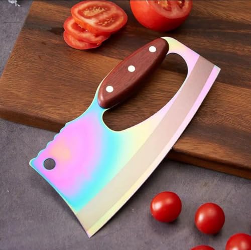 Image of Professional Butcher Knife Hand Forged Boning Knife with Sheath Viking Style, High Carbon Steel Japanese Chef Knife Chopping Knife for Kitchen (JapaneseKnife)