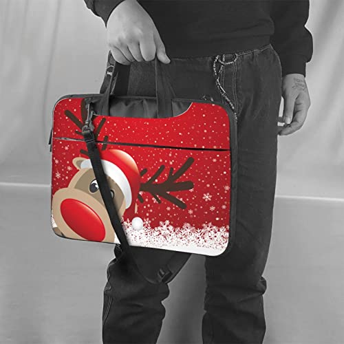Sac pour ordinateur portable porte-documents élan Noël travail - 2