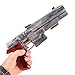 Malorian Arms 3516 – Johnny Silverhand Pistol Prop Replica, Full-Scale Static Display Gun, Stiff Plastic – Cosplay Safe - Handcrafted