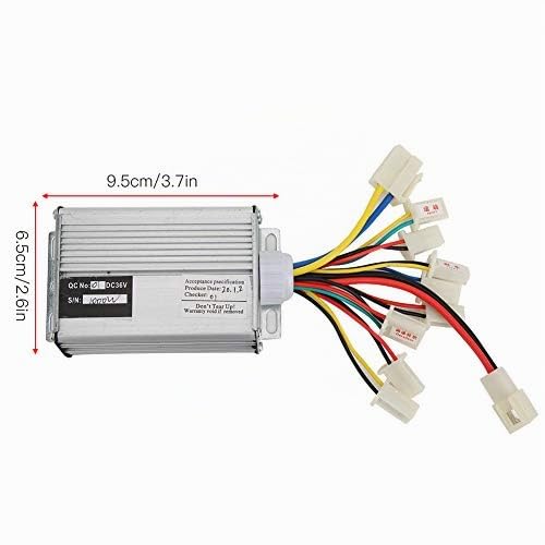 Keenso Scatola di Controllo del Motore 36v 1000W Regolatore di velocità Impugnatura Multifunzione per acceleratore a Pollice per Scooter Elettrico E Triciclo per Bici da Bici