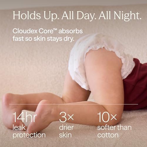 Image of Hoppi Pure Active Baby Diaper Pants, Size 4, 76 Count, 2T-3T | Feather-Soft Diaper Pants with 360 Waistband, Quick-Absorb Core, 14-Hour Protection for Active Play, Naps and Daycare