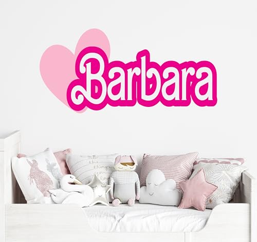 Vinilo decorativo personalizado para pared Girls Pink