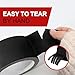 WELSTIK 2 Pack Black Gaffers Tape,2