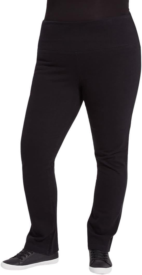 Lyssé Womens Plus Denim Straight Leg